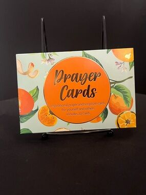 Prayer/Scripture Cards - Orange Citrus Design
